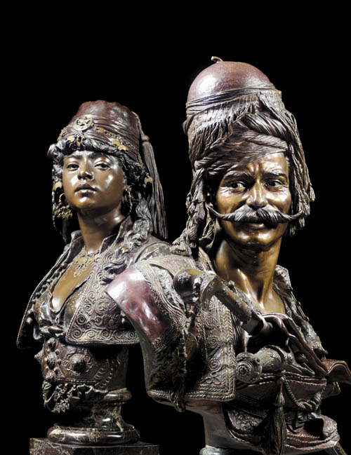Guillemin Orientalist Busts